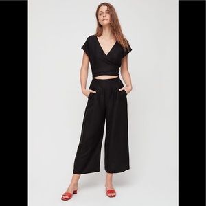 Aritzia Wilfred Brax Linen Jumpsuit